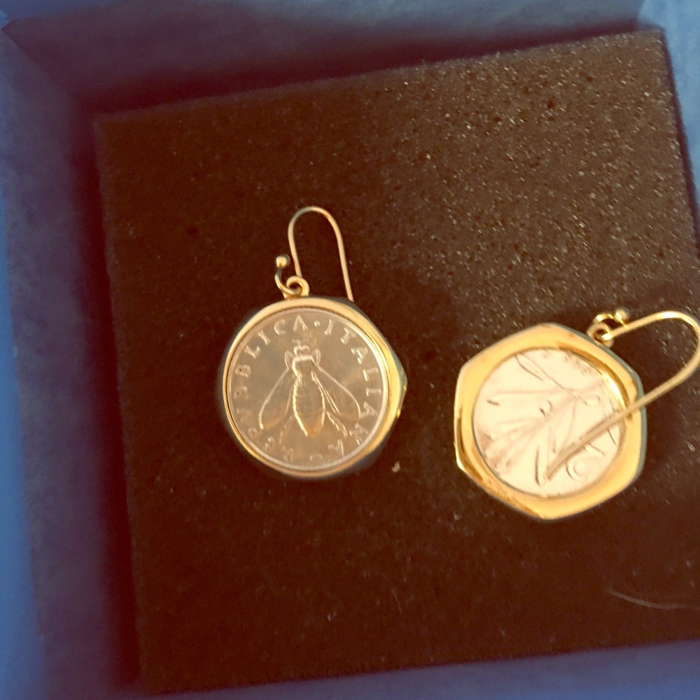 Coin earings